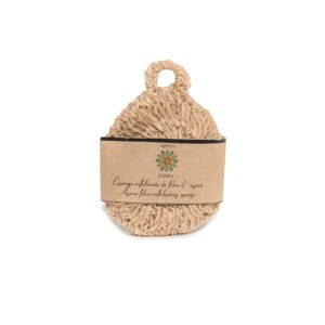 1 Small 100% Agave Fiber Natural Sponge