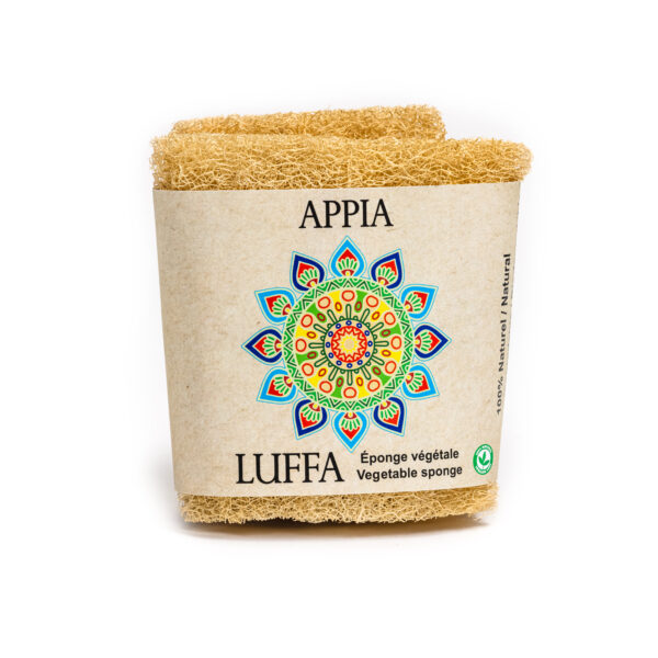 éponge végétale luffa loofah vegetable sponge 50-60 cm
